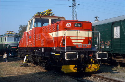CZ | 110 017-1 ČD - Usti n. Labem