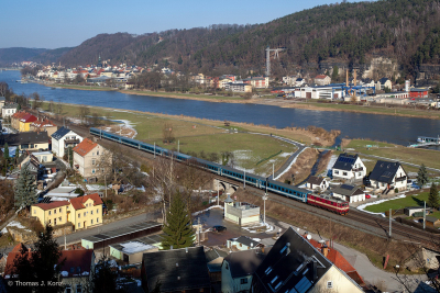 CZ | 372 003-5 ČD - Krippen (Elbe) - Foto