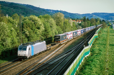 186 458-6 Rpool - Hemsbach (Bergstraße)