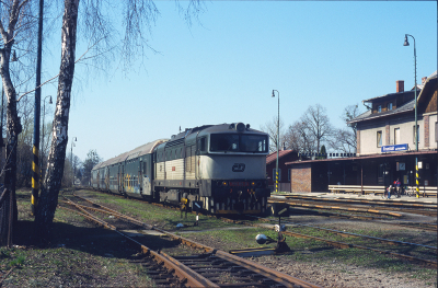 CZ | 750 119-0 ČD - Frenštát pod R.