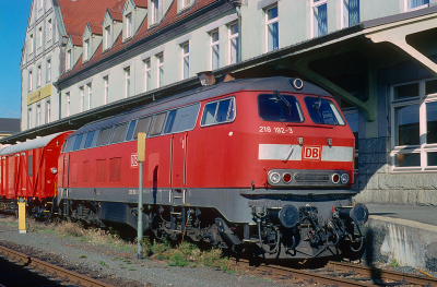 218 192-3 - Hof Hbf