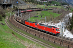 185 095-7 - Wassen (Gotthard) - Foto 185 095-7 - Wassen (Gotthard) - Foto
